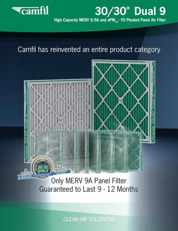 What is the Best Pleated Air Filter An Up-Close Look at Camfil’s 3030 Dual 9 Filter