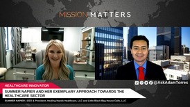 Summer Napier was interviewed on the Mission Matters Business Podcast by Adam Torres. 
