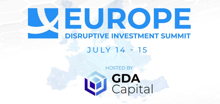  GDA Capital Adds New Partners to Europe Disruptive Investment Summit