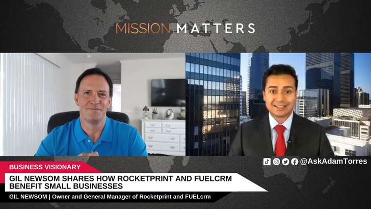 Gil Newsom was interviewed on the Mission Matters Innovation Podcast by Adam Torres. 