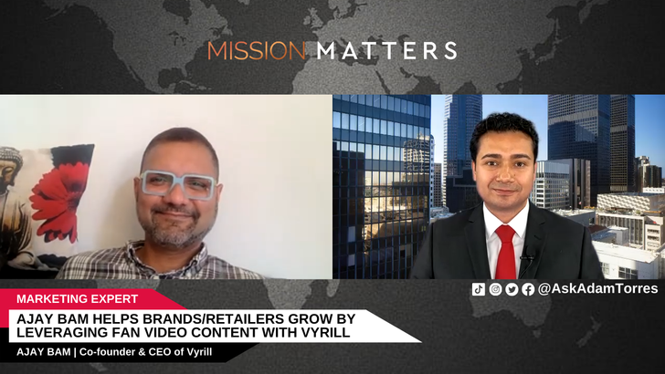 Ajay Bam was interviewed on Mission Matters Innovation Podcast by Adam Torres.
