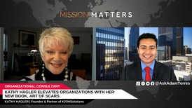 Kathy Hagler was interviewed by Adam Torres of Mission Matters Business Podcast. 