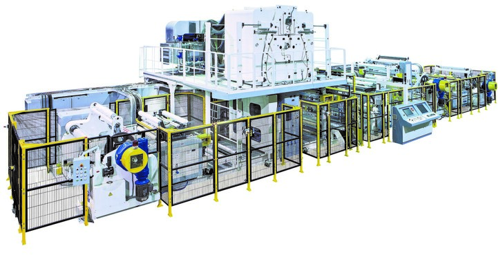 400mpm PE/PP co-extrusion lamaintion machine for flexible packaging film
