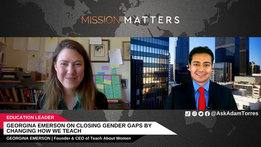 Closing Gender Gaps by Georgina Emerson -  Listen to the full interview - Adam Torres Podcast