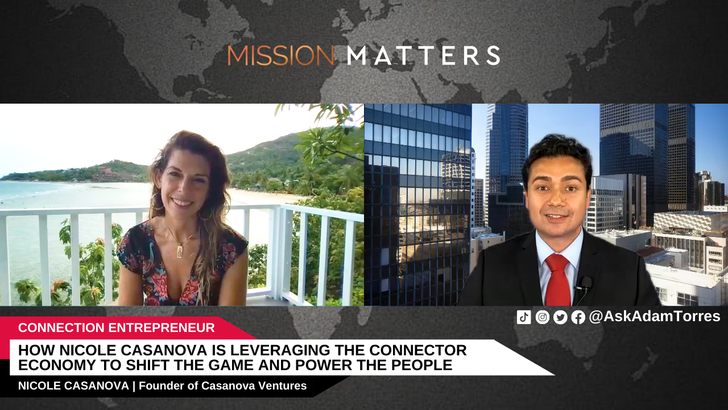 Nicole Casanova was interviewed on Mission Matters Innovation Podcast by Adam Torres.