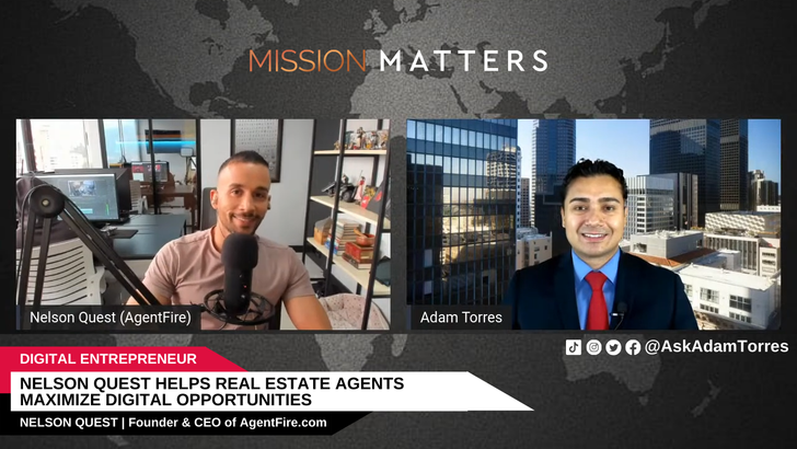 Nelson Quest was interviewed on Mission Matters Marketing Podcast by Adam Torres. 