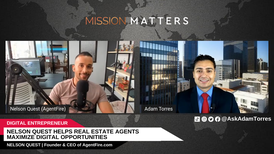 Nelson Quest was interviewed on Mission Matters Marketing Podcast by Adam Torres. 