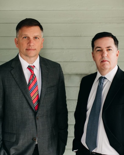 (Left) MICK MICKELSEN Clint BRODEN (right) Criminal Defense Lawyers