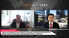 Todd Applebaum was interviewed by Adam Torres on Mission Matters Innovation Podcast. 