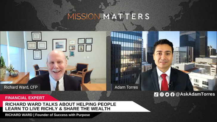 Richard Ward was interviewed on Mission Matters Money Podcast with Adam Torres. 