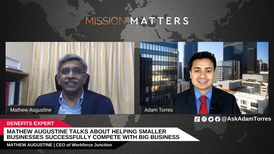 Mathew Augustine was interviewed by Adam Torres on Mission Matters Business Podcast. 