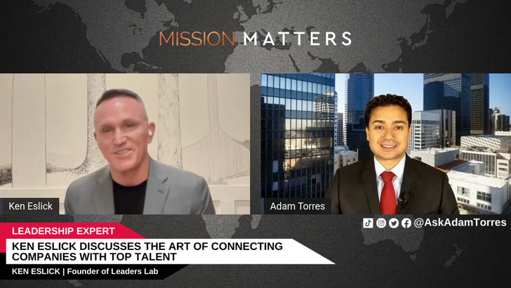 Ken Eslick was interviewed on Mission Matters Business Podcast by Adam Torres.