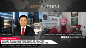 Ashley Thomas was interviewed by Adam Torres on Mission Matters Fitness Podcast. 	
