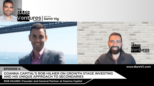 Goanna Capital’s Rob Hilmer on Growth Stage Investing and His Unique Approach to Secondaries