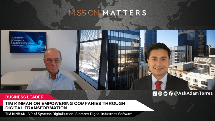 Tim Kinman was interviewed by host Adam Torres on the Mission Matters Innovation Podcast.