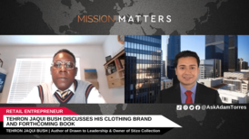 Tehron Jaqui Bush was interviewed by host Adam Torres on the Mission Matters Innovation Podcast.