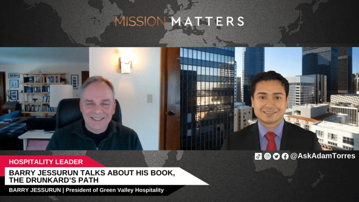 Barry Jessurun was interviewed by Adam Torres on Mission Matters Luxury Podcast.