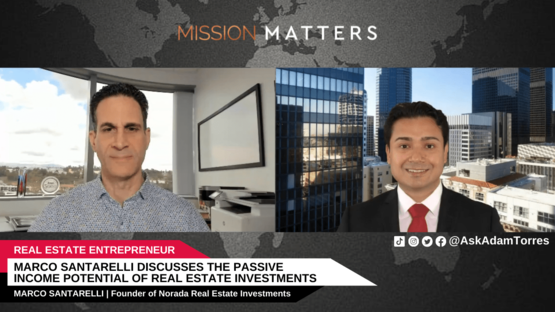 Marco Santarelli was interviewed by Adam Torres of Mission Matters Money Podcast.