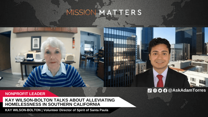 Kay Wilson-Bolton was interviewed by host Adam Torres on the Mission Matters Business Podcast.