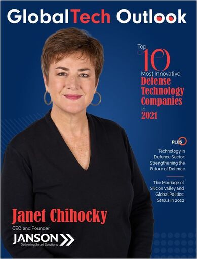 JANSON appeared on the cover of the March 2022 issue of Global Tech Outlook Magazine