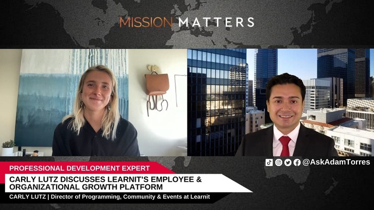 Carly Lutz was interviewed by Adam Torres of Mission Matters Innovation Podcast. 
