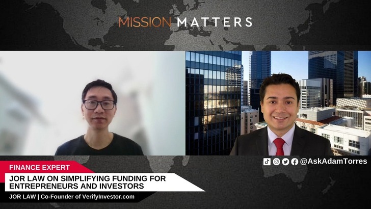 Jor Law was interviewed by host Adam Torres on the Mission Matters Money Podcast.