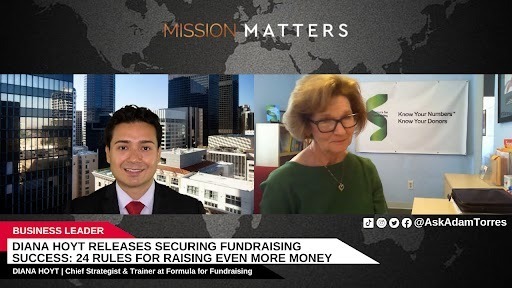 Diana Hoyt Interviewed by Adam Torres of Mission Matters Innovation Podcast