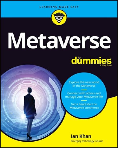 Metaverse for Dummies Cover. Image Copyright Wiley Publishing