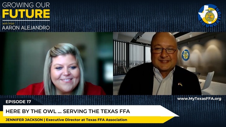 Jennifer Jackson, Executive Director of the Texas FAA Association Interviewed on Growing our Future Podcast 