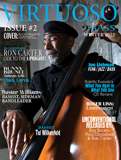 Virtuoso Bass Issue 2 Cover with Ron Carter 