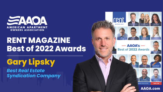 Break of Day Capital CEO Gary Lipsky Earns “Best Real Estate Syndication Company” Accolade