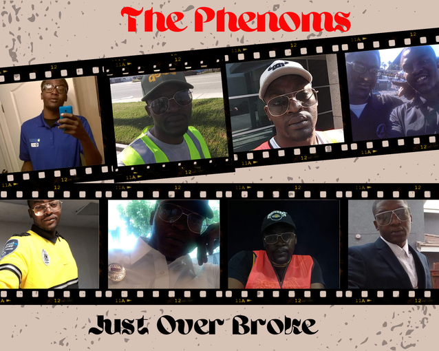The Phenoms Just Over Broke Cover Art