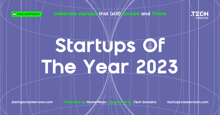 Startups of the Year 2023 Banner