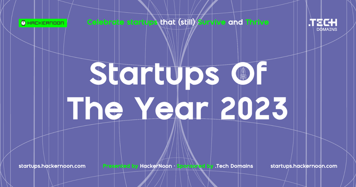 Startups of the Year 2023 Banner