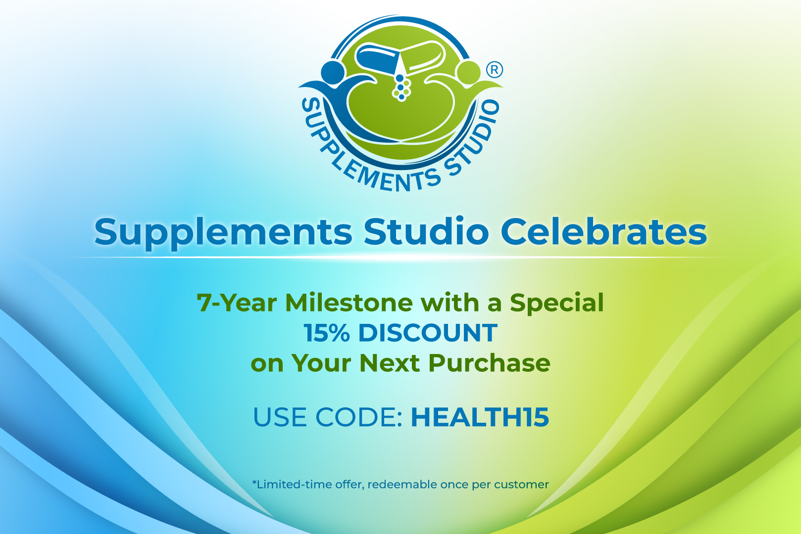 Supplements Studio Celebrates 7 Years of Empowering Customers as Your