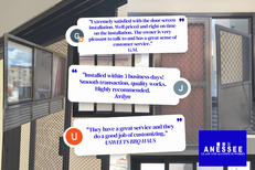 Anessee Glass and Aluminum Works Receives 5-Star Reviews from Satisfied Customers