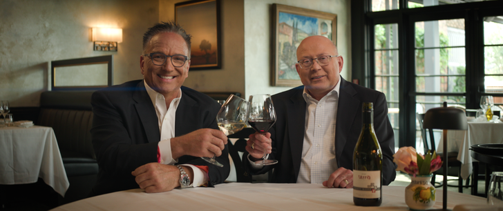 Left to right, CEO of Pace Management and Pace Beverage Alan Pawlowski with Dave Cervi President - Personal Touch Food Service / Beverage Industry Advisor 