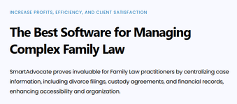 Family Law Case Management Software