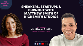 Patrice Bonfiglio, left with guest Matthew Smith, right