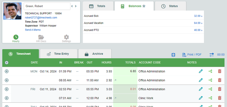 time tracking software